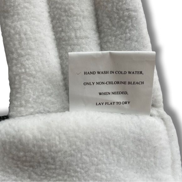 Dog Puffer Gray Tweed Cinched Waist with Fur Trimmed Hood • Size Small • NWT - Picture 8 of 13